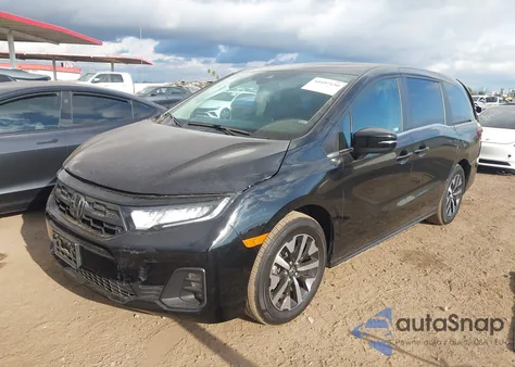 2025 Honda Odyssey Ex-L из США, поврежденный, VIN 5FNRL6H69SB088464